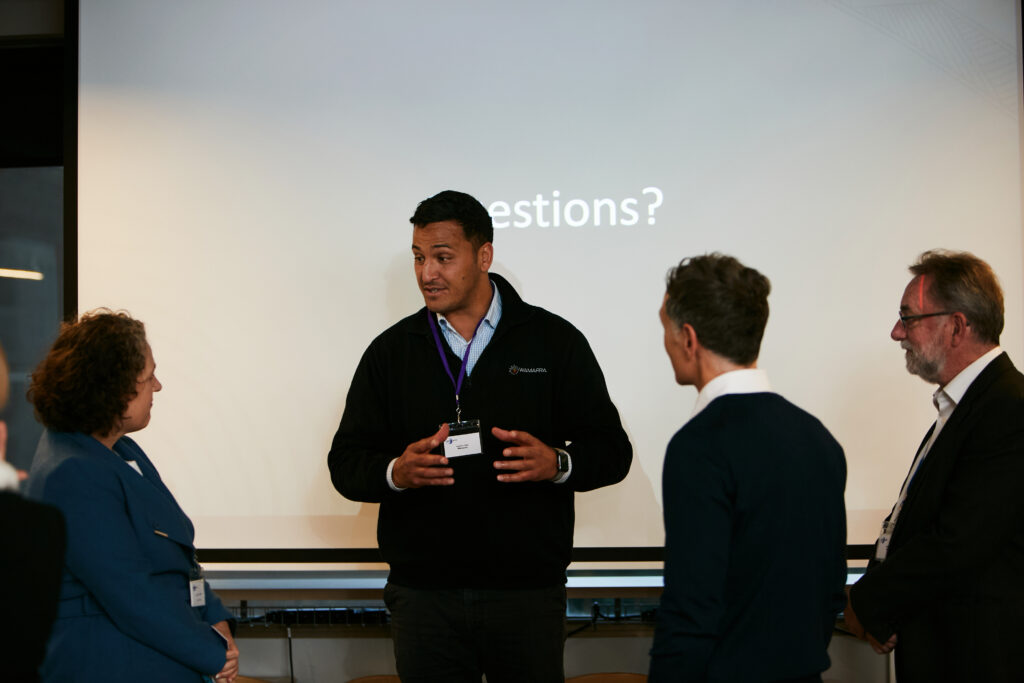 Wamarra Managing Director Hayden Heta at Jobsbank's Meet The Suppliers event