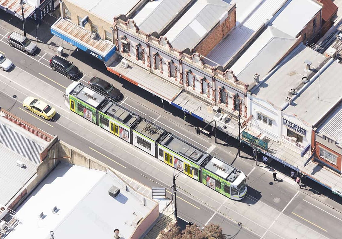 A Tram in Melbourne